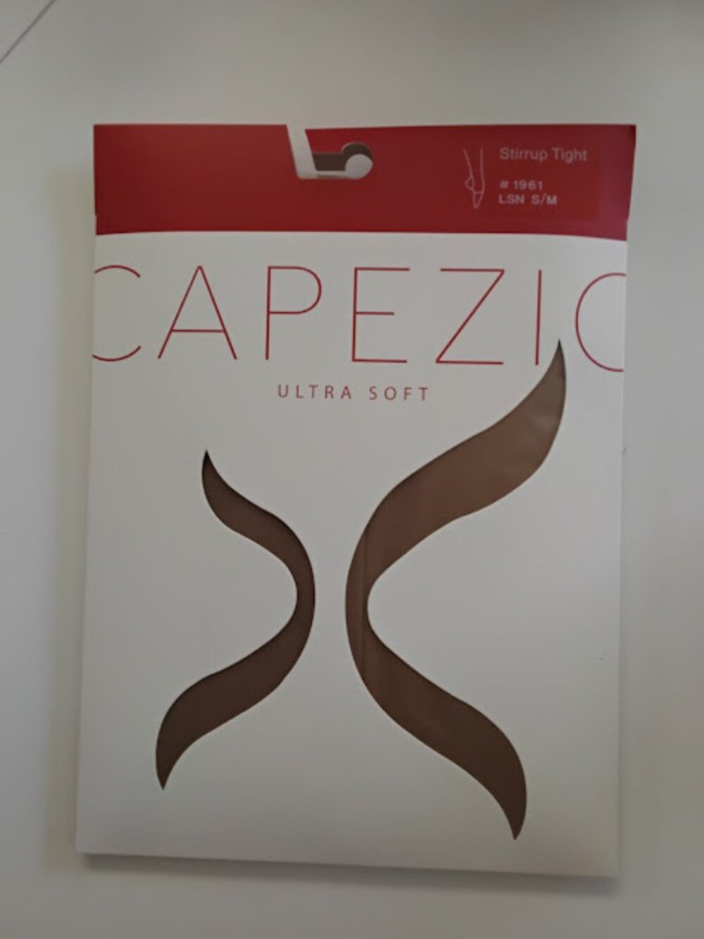 Capezio light suntan stirrup tights